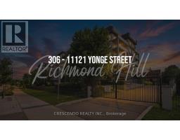 306 - 11121 YONGE STREET, Richmond Hill, Ontario