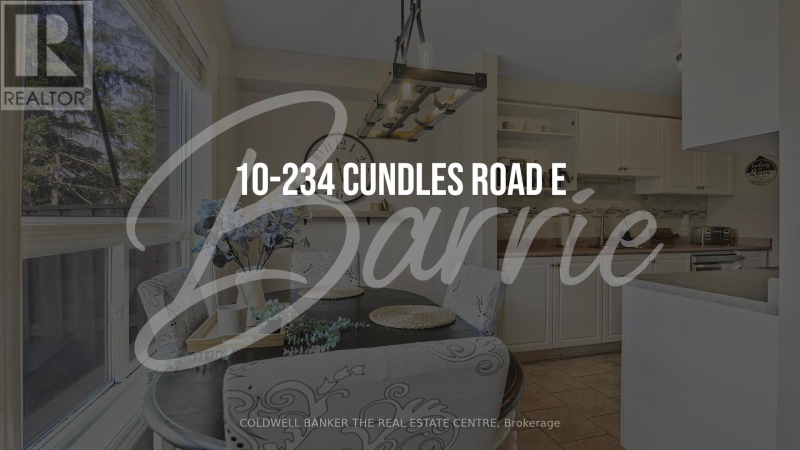 10 - 234 CUNDLES ROAD E, Barrie (Little Lake)