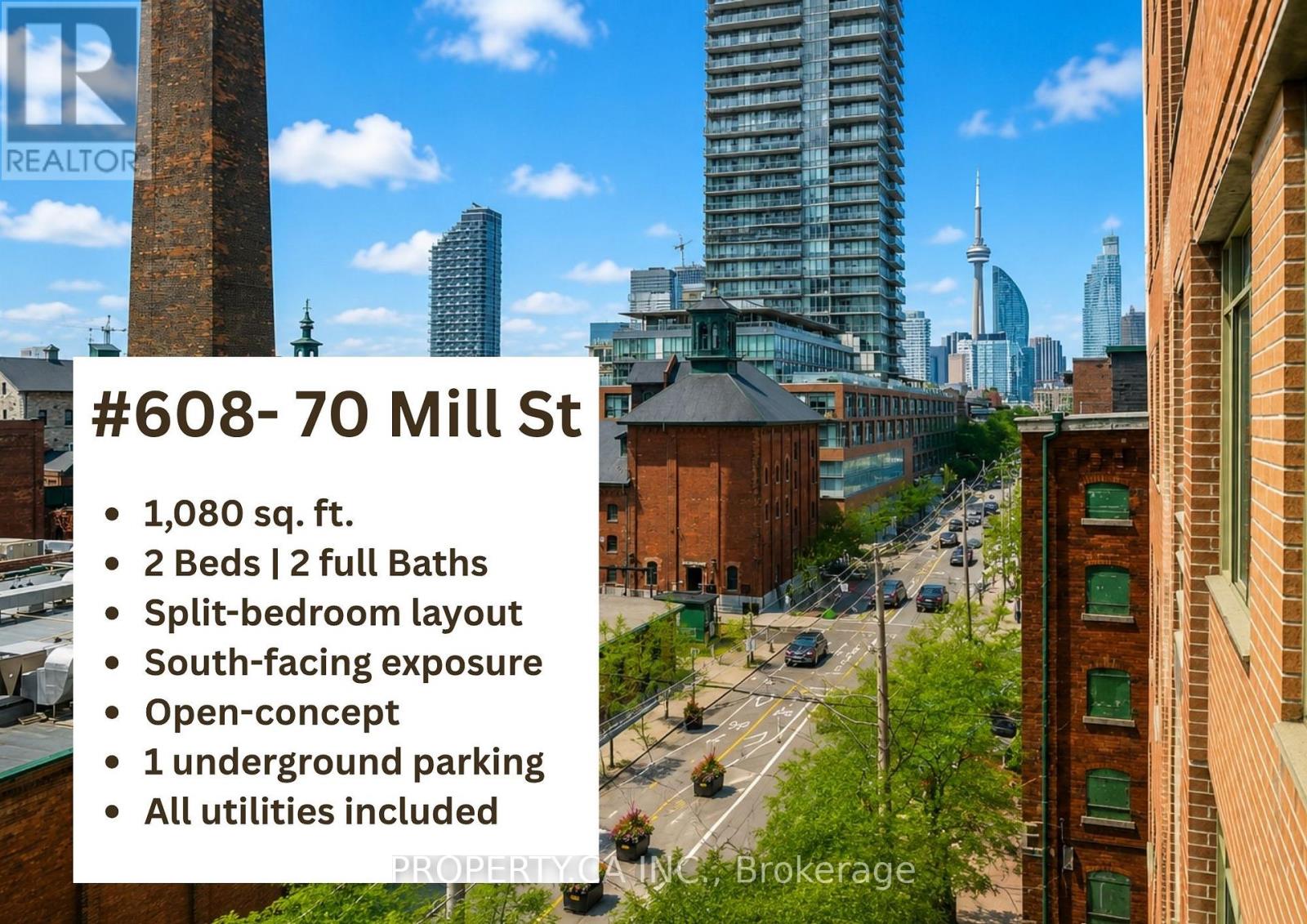 608 - 70 MILL STREET, Toronto (Waterfront Communities)