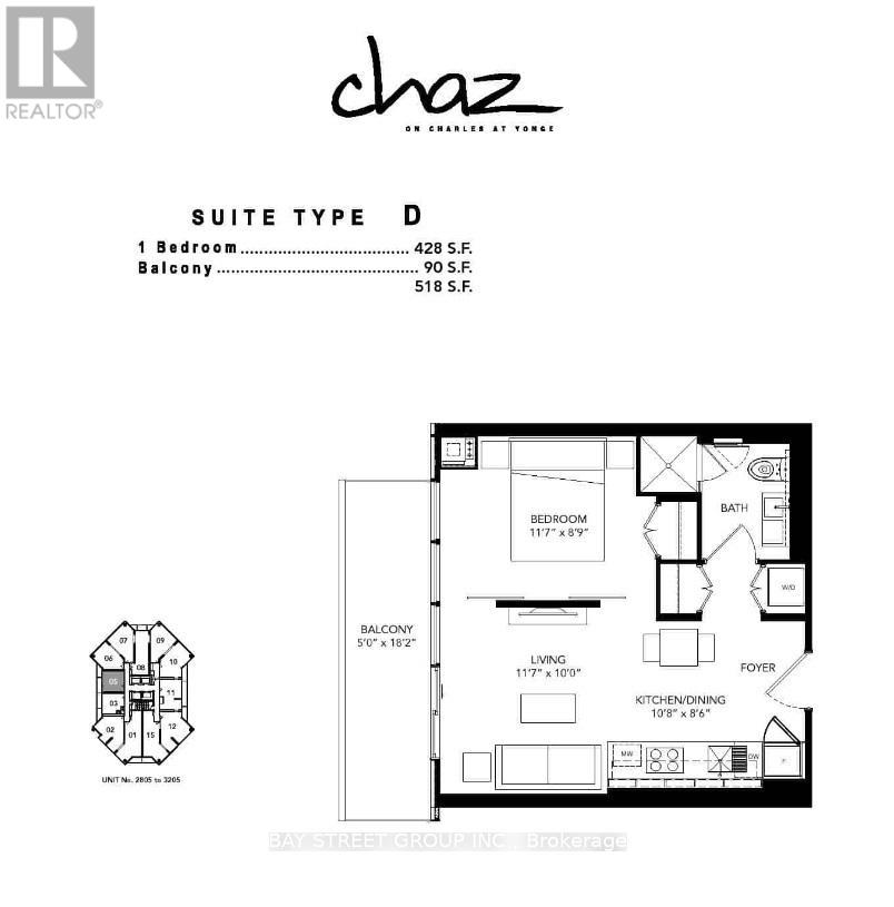 2805 - 45 Charles Street, Toronto, Ontario  M4Y 1S2 - Photo 12 - C13535256