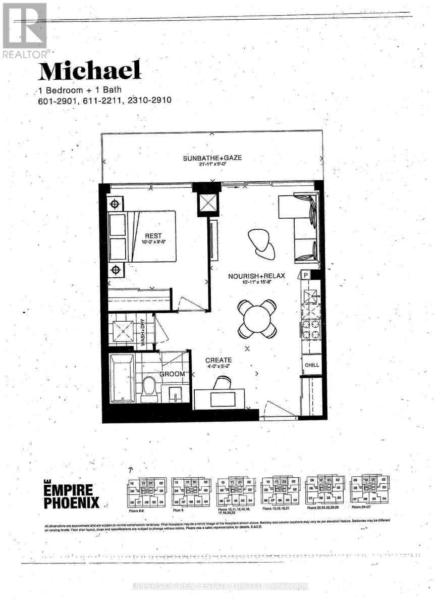2910 - 251 Manitoba Street, Toronto, Ontario  M8Y 4G9 - Photo 2 - W13527878