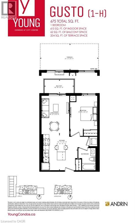 55 Duke Street W Unit# 1406, Kitchener, Ontario  N2H 0C9 - Photo 22 - 40845369