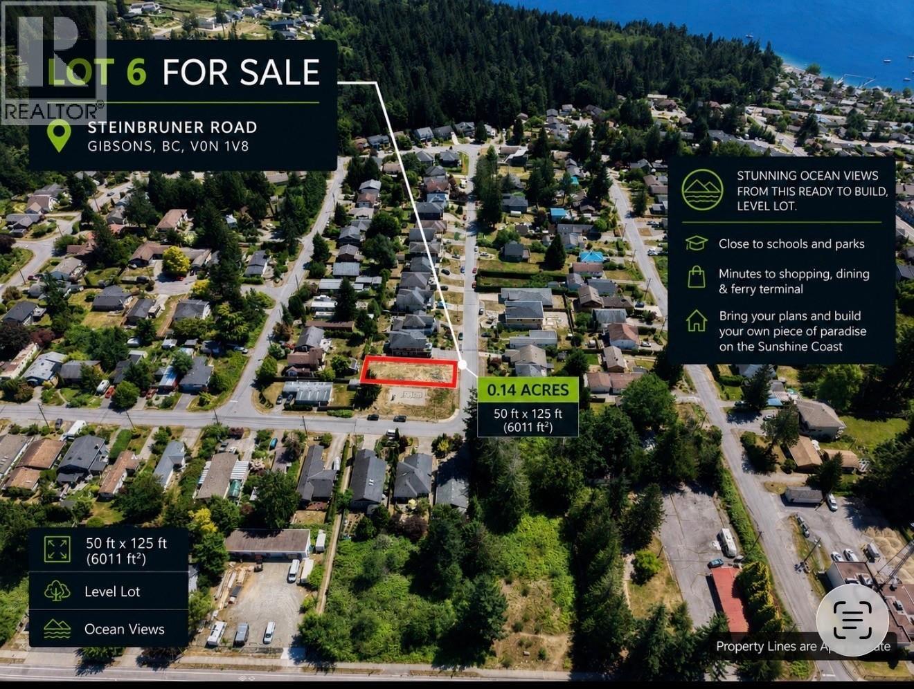 LOT 6 STEINBRUNNER ROAD, Gibsons, British Columbia