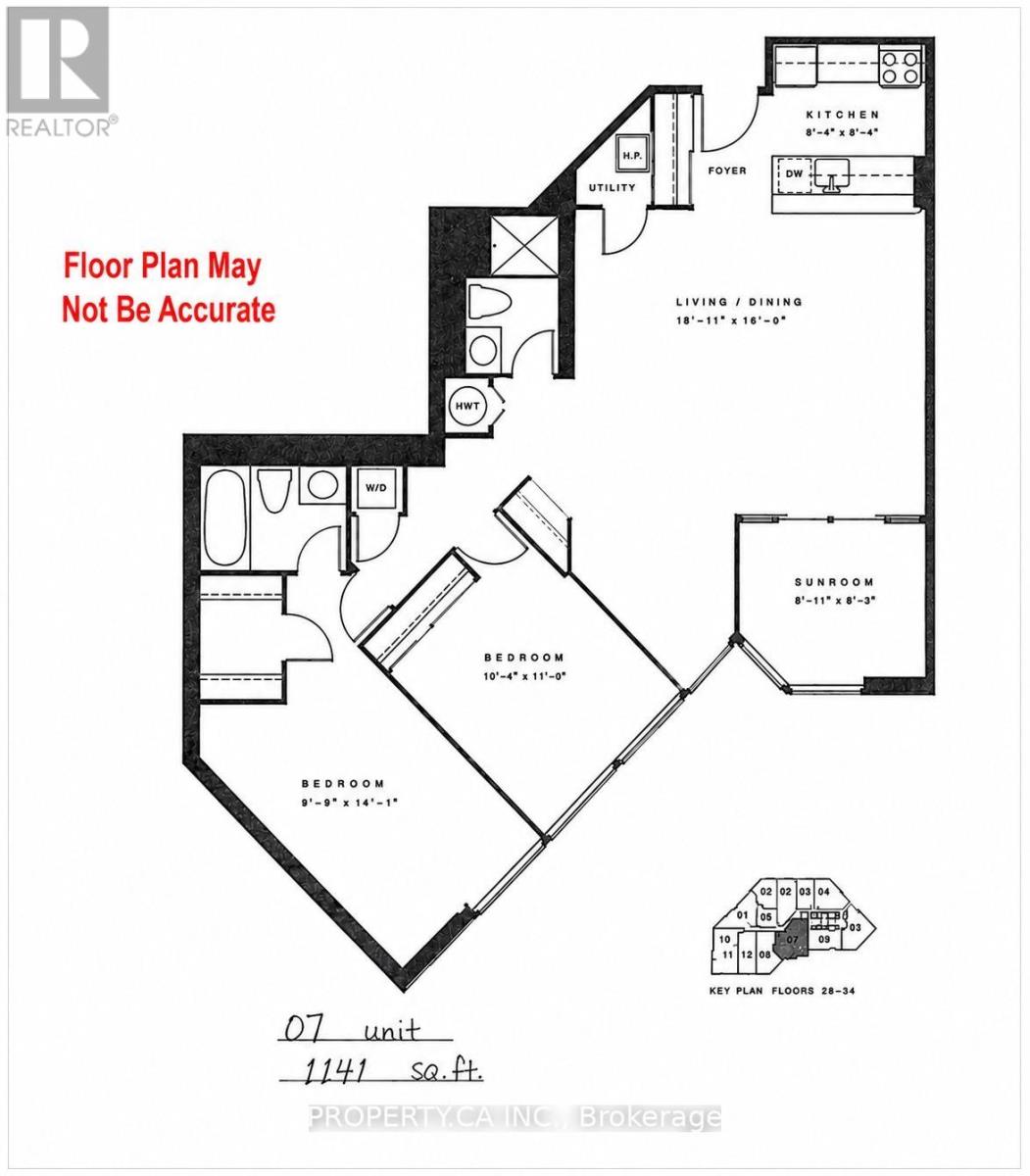 3307 - 1001 Bay Street, Toronto, Ontario  M5S 3A6 - Photo 2 - C13536908