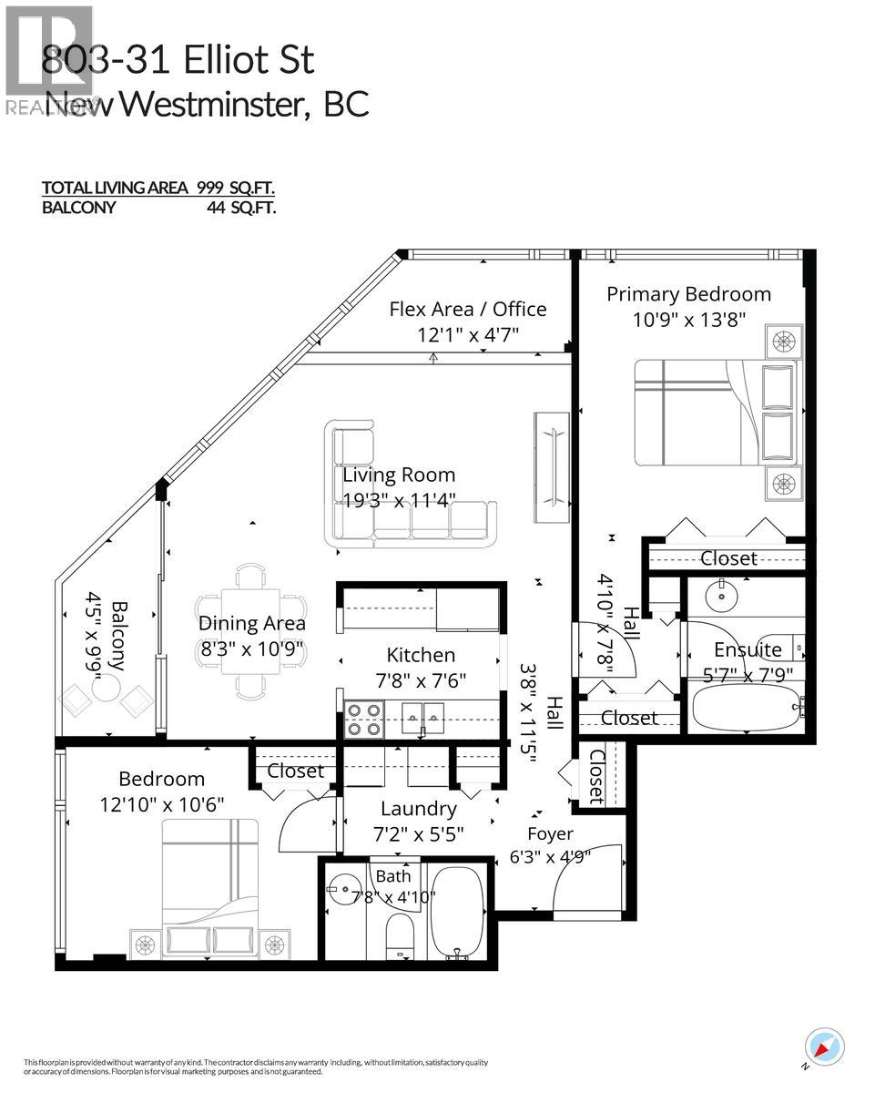 803 31 Elliot Street, New Westminster, British Columbia  V3L 5C9 - Photo 17 - R3144029
