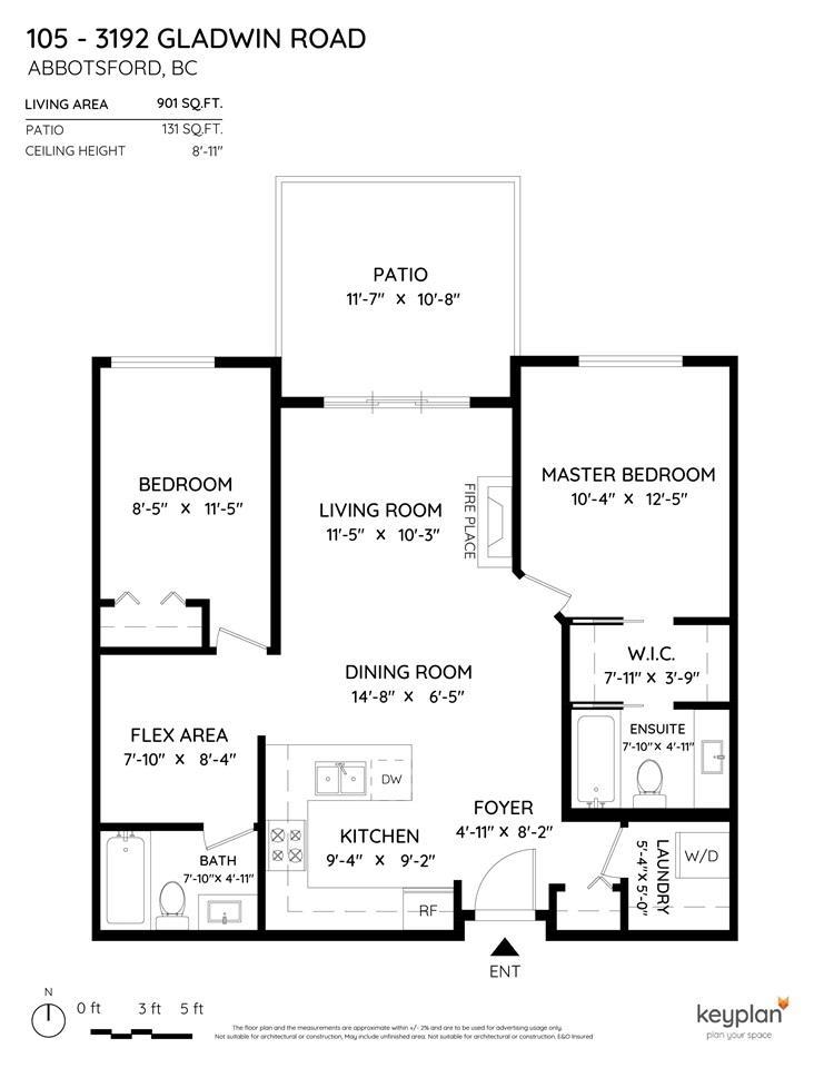 105 3192 Gladwin Road, Abbotsford, British Columbia  V2T 6M9 - Photo 2 - R3142038