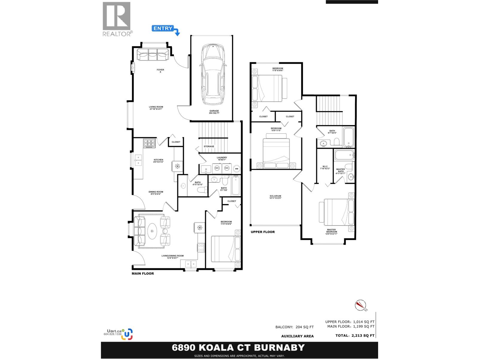 6890 Koala Crescent, Burnaby, British Columbia  V5E 3K9 - Photo 37 - R3144031