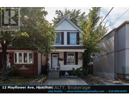 12 MAYFLOWER AVENUE, Hamilton, Ontario