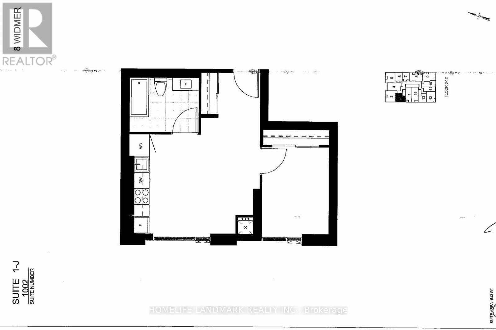 1002 - 8 Widmer Street, Toronto, Ontario  M5V 0W6 - Photo 11 - C13541546