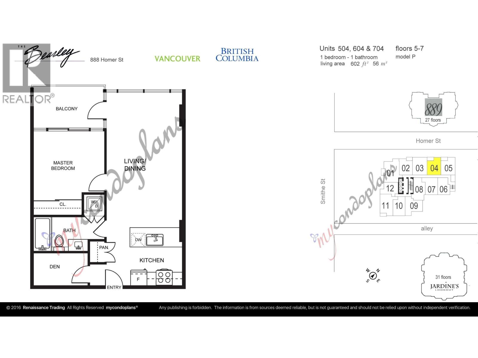 7f 888 Homer Street, Vancouver, British Columbia  V6B 0H7 - Photo 15 - R3144654