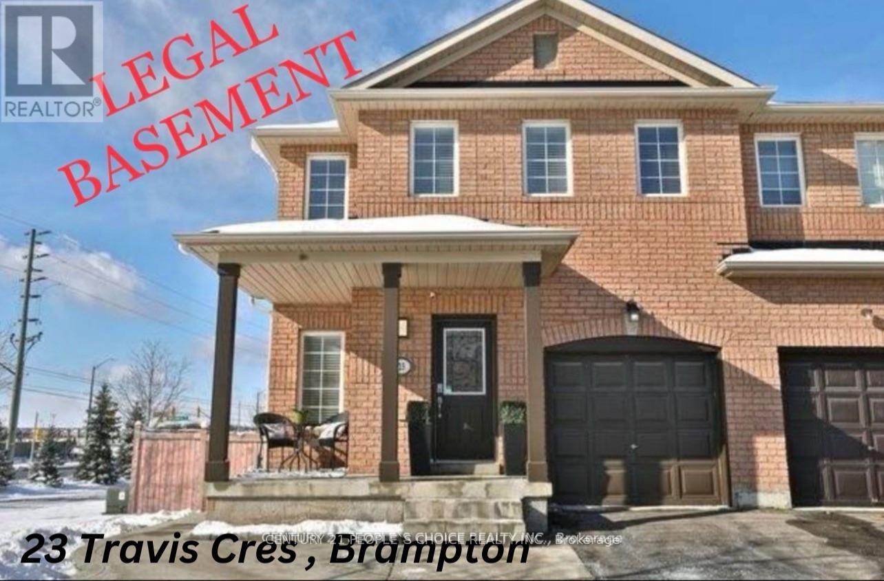 BSMT - 23 TRAVIS CRESCENT, Brampton, Ontario