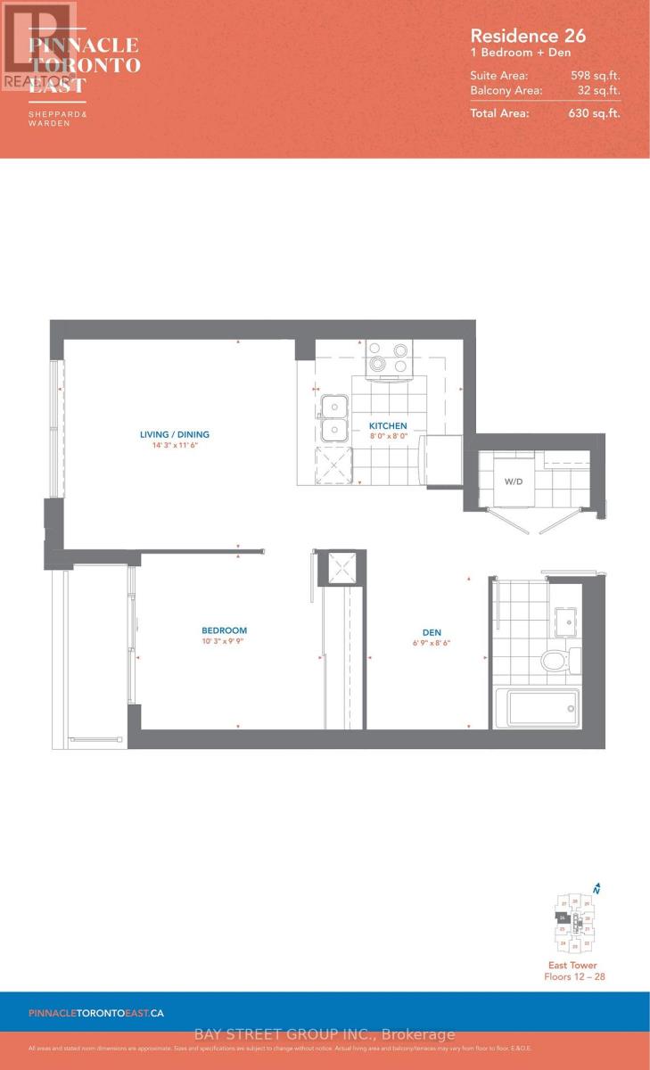 1926 - 3270 Sheppard Avenue E, Toronto, Ontario  M1T 0B3 - Photo 13 - E13547862