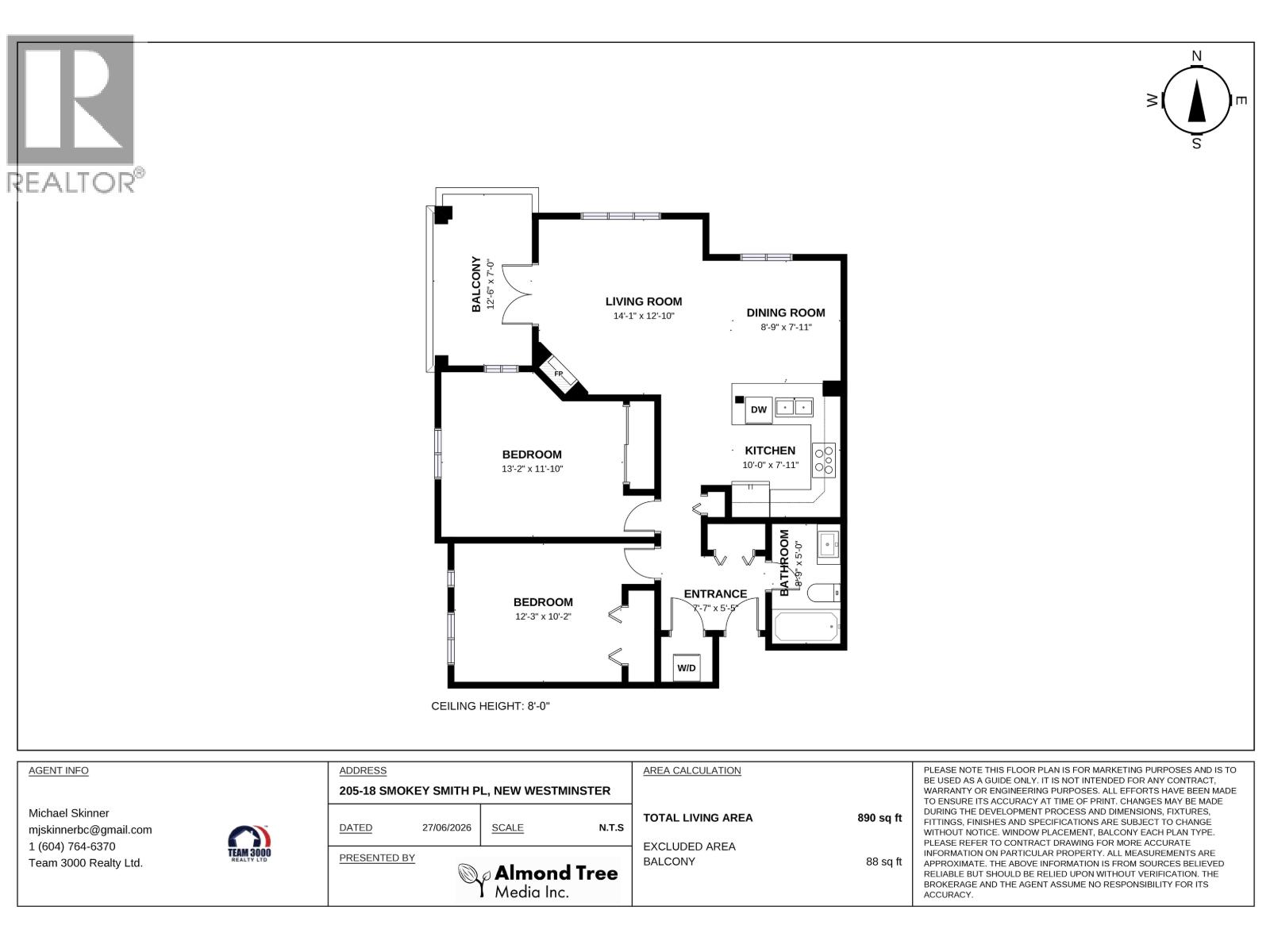 205 18 Smokey Smith Place, New Westminster, British Columbia  V3L 5V3 - Photo 12 - R3144929