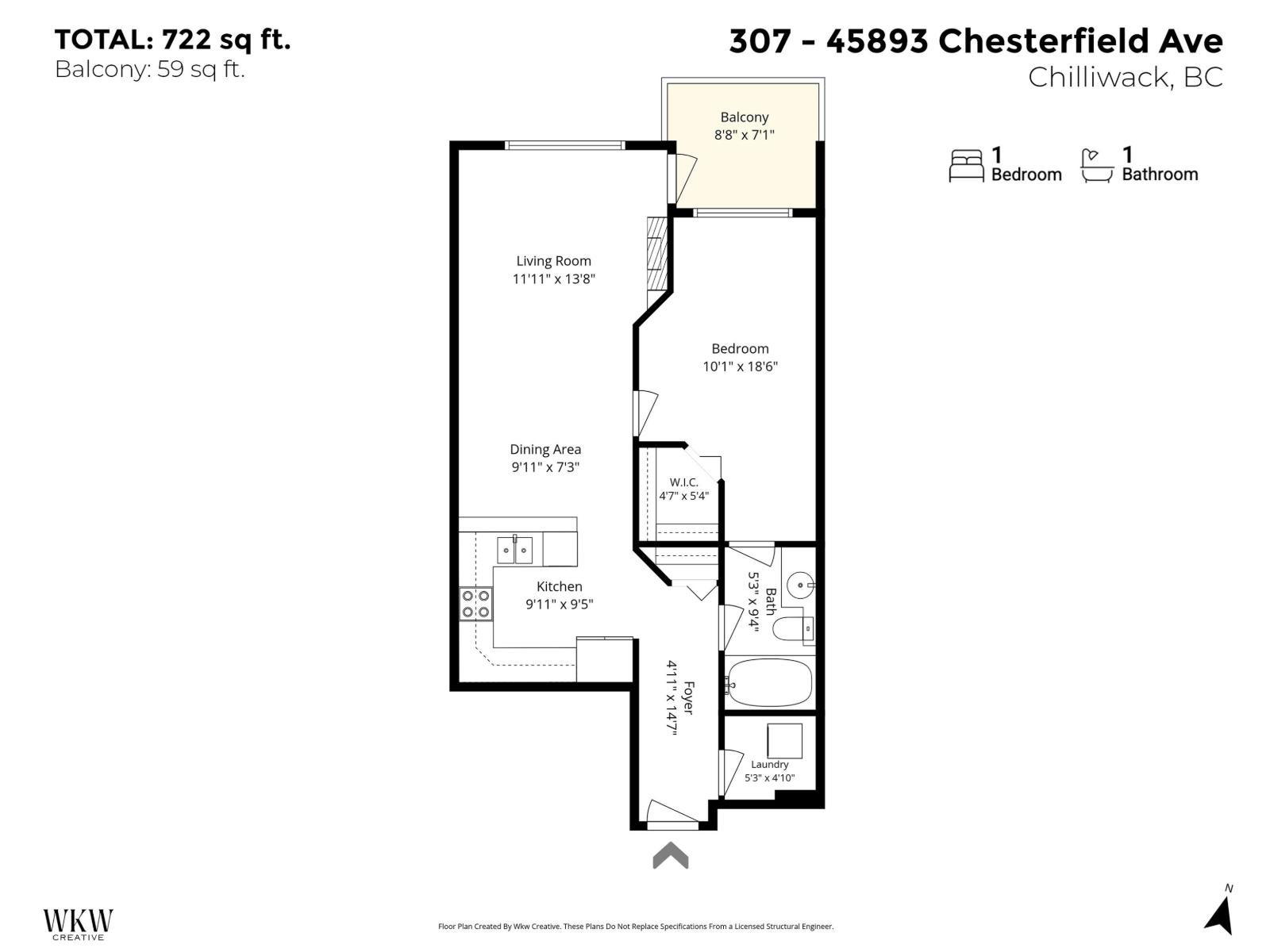 307 45893 Chesterfield Avenue, Chilliwack Downtown, Chilliwack, British Columbia  V2P 1M5 - Photo 31 - R3145140