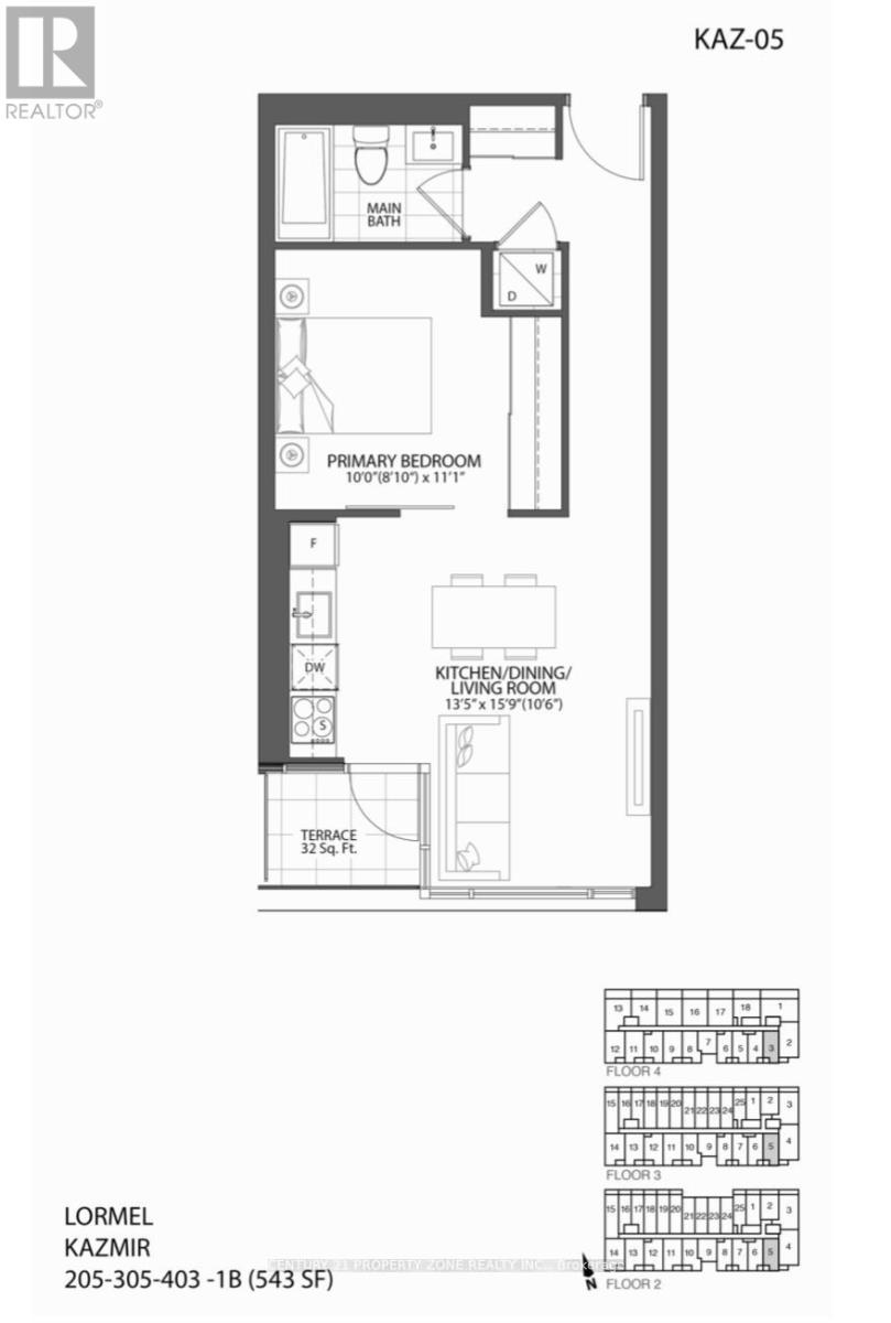 305 - 6 Chartwell Road, Toronto (Stonegate-Queensway), Ontario  M8Z 0H2 - Photo 2 - W13551590