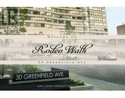 1009 - 30 GREENFIELD AVENUE, Toronto, Ontario