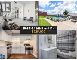 24 MIDLAND Drive Unit# 503B, Kitchener, Ontario
