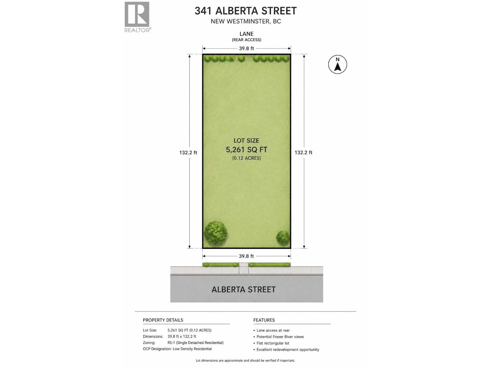 341 ALBERTA STREET, New Westminster, British Columbia