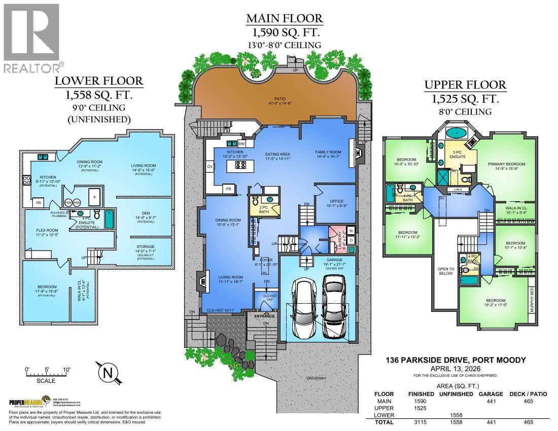 136 Parkside Drive, Port Moody, British Columbia  V3H 4X5 - Photo 40 - R3145800