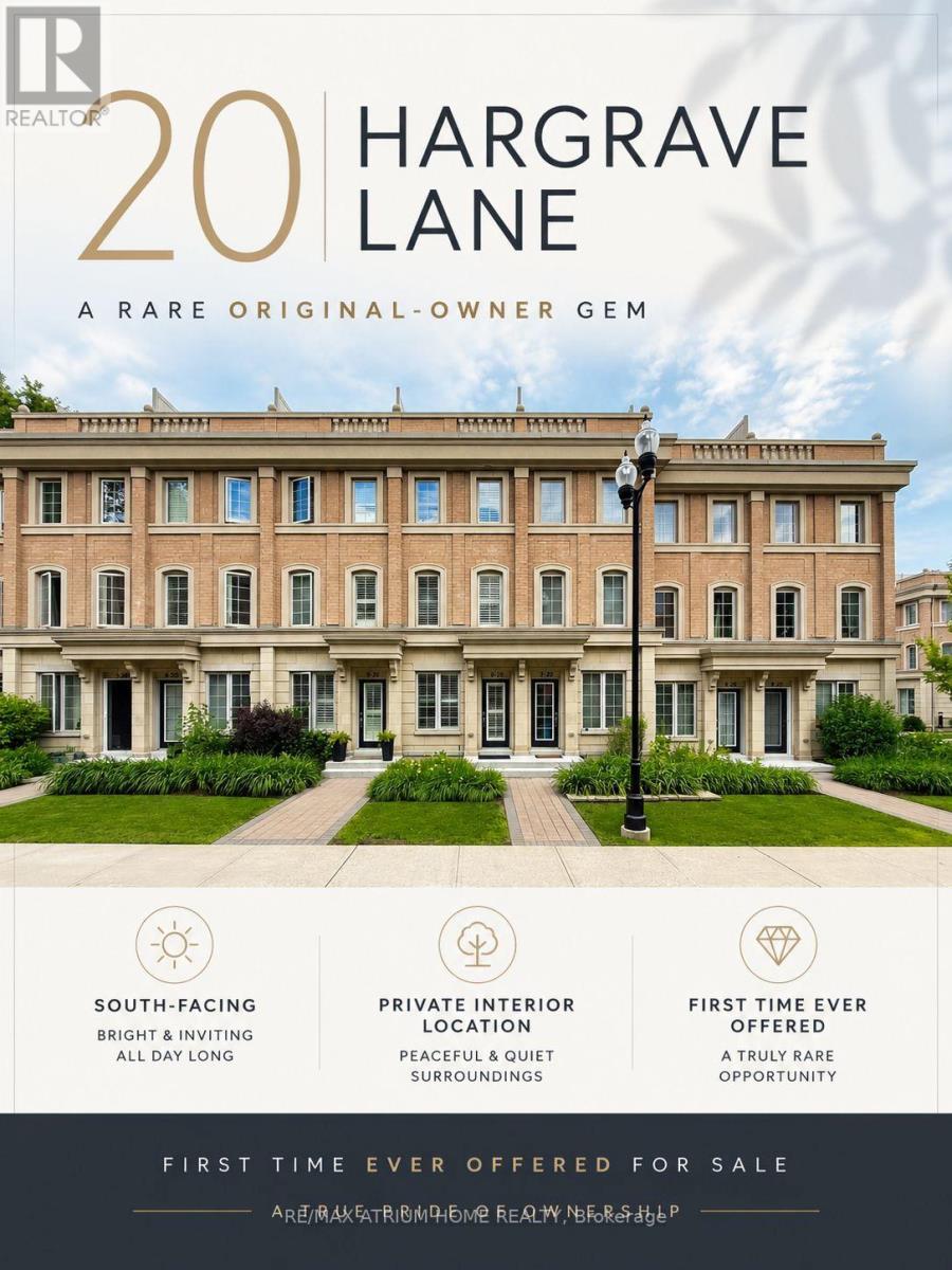 6 - 20 HARGRAVE LANE, Toronto, Ontario