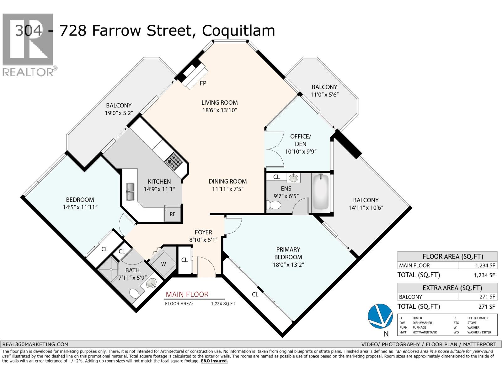 304 728 Farrow Street, Coquitlam, British Columbia  V3J 3S6 - Photo 39 - R3144178