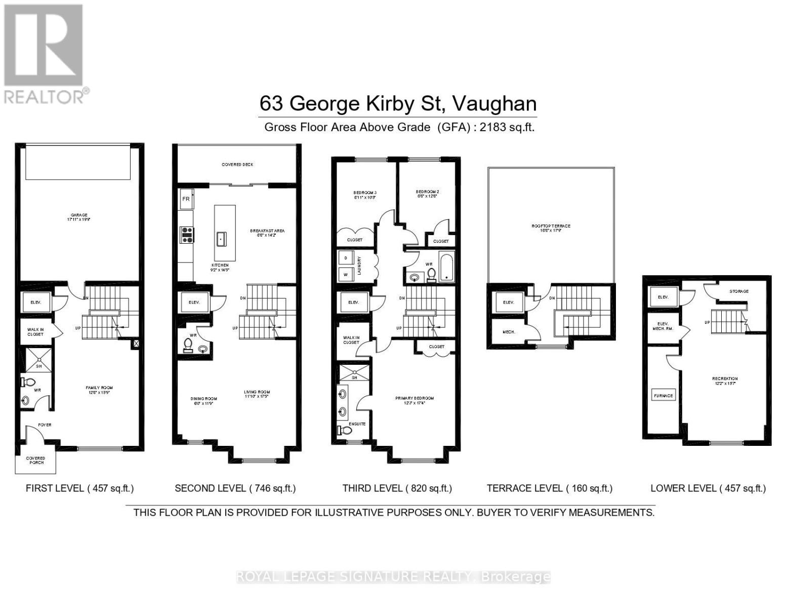63 George Kirby Street, Vaughan, Ontario  L6A 5B4 - Photo 42 - N13538934