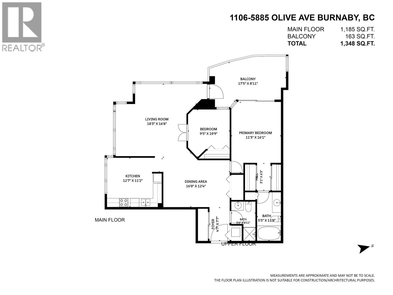 1106 5885 Olive Avenue, Burnaby, British Columbia  V5H 4N8 - Photo 29 - R3145452