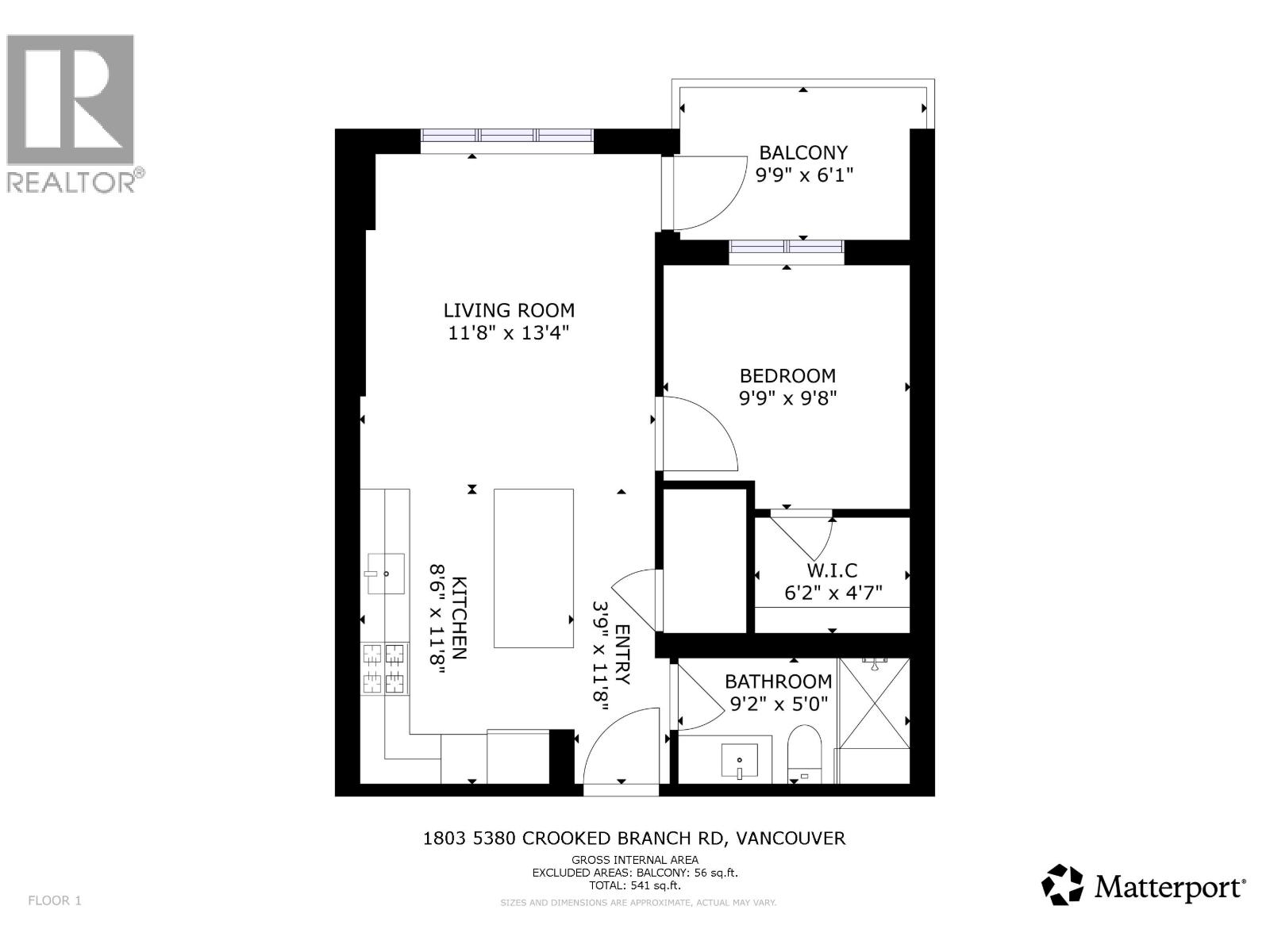 1803 5380 Crooked Branch Road, Vancouver, British Columbia  V6T 0E5 - Photo 16 - R3145911