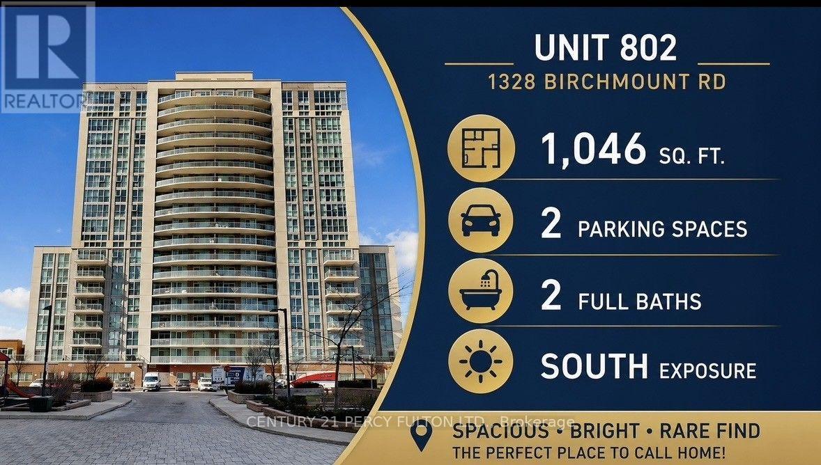 802 - 1328 BIRCHMOUNT ROAD, Toronto (Wexford-Maryvale)