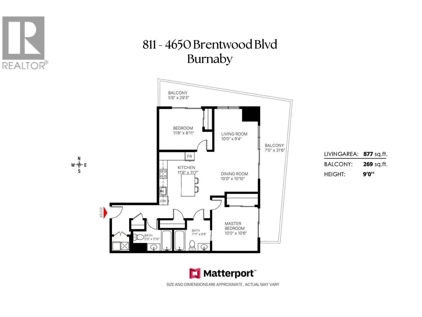 811 4650 Brentwood Boulevard, Burnaby, British Columbia V5C 0M3 - Photo 6 - R3146304