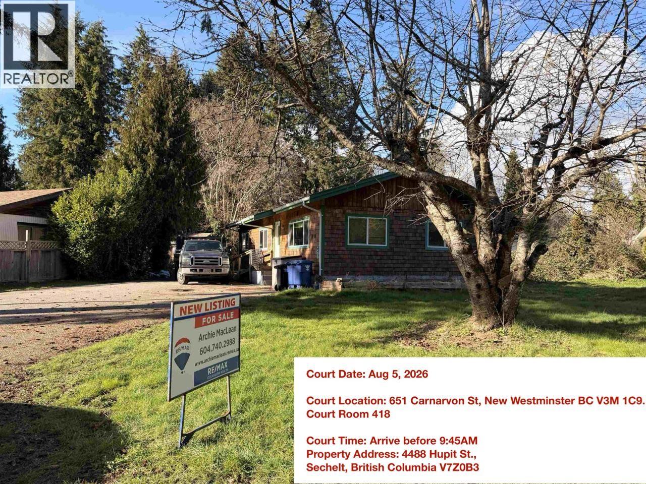 4488 HUPIT STREET, Sechelt, British Columbia