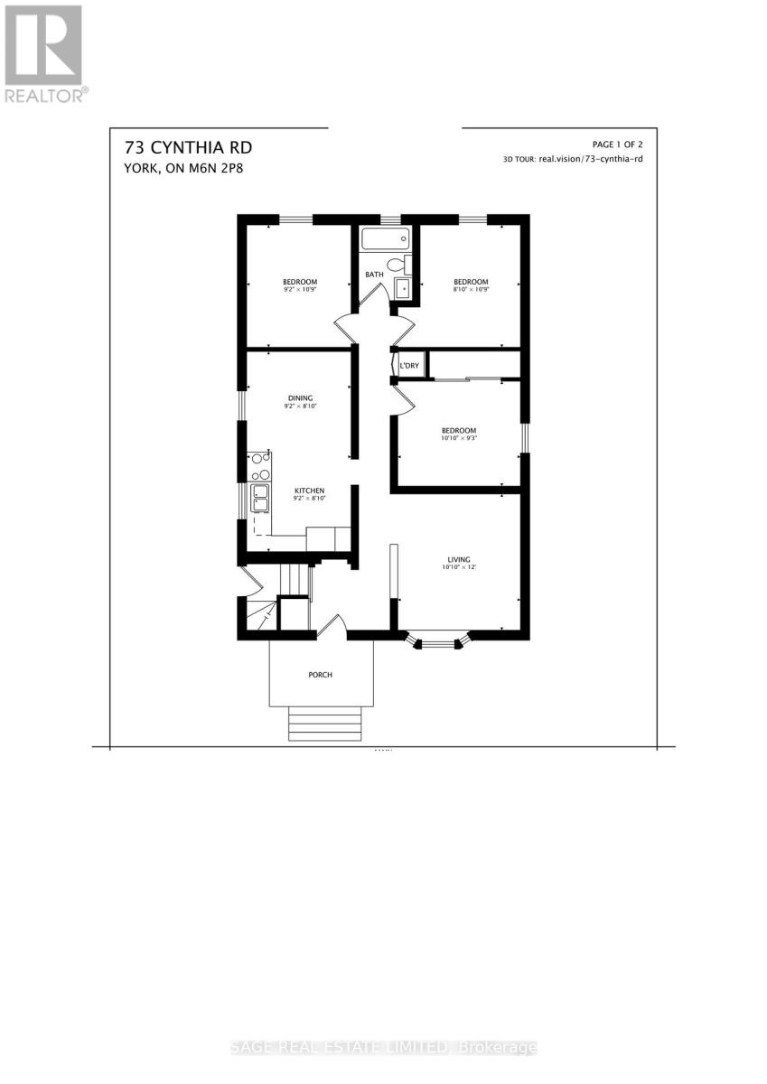 73 Cynthia Road, Toronto, Ontario  M6N 2P8 - Photo 9 - W13565078