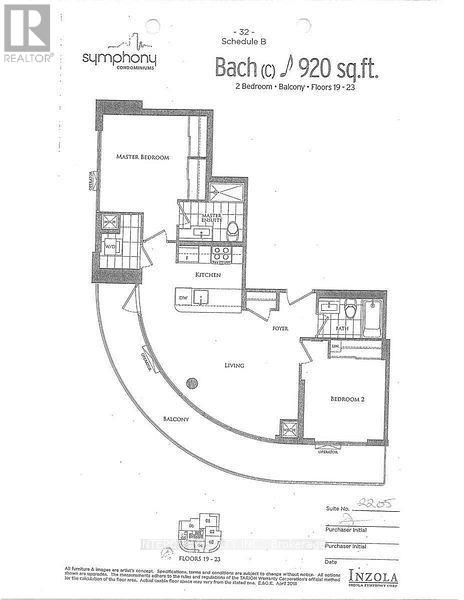 2205 - 15 Lynch Street, Brampton, Ontario  L6W 2Z8 - Photo 25 - W13568152