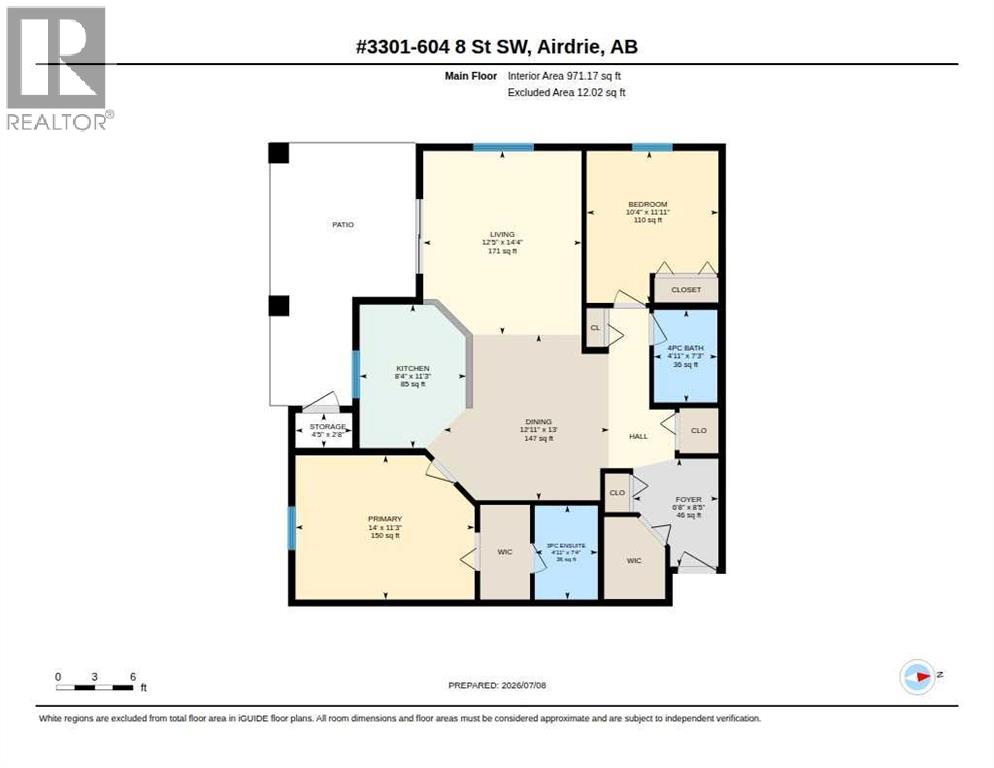 3301, 604 8 Street Sw, Airdrie, Alberta  T4B 2W4 - Photo 40 - A2327930