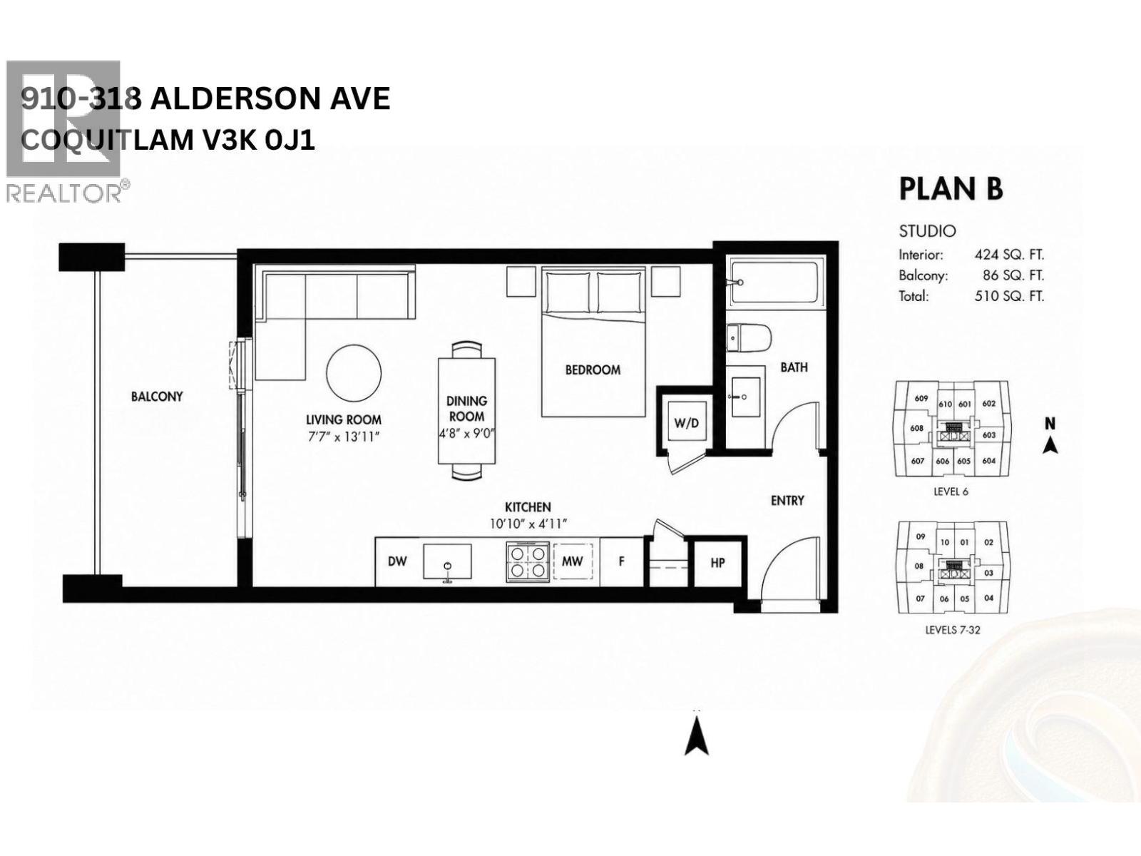 910 318 ALDERSON AVENUE, Coquitlam, British Columbia