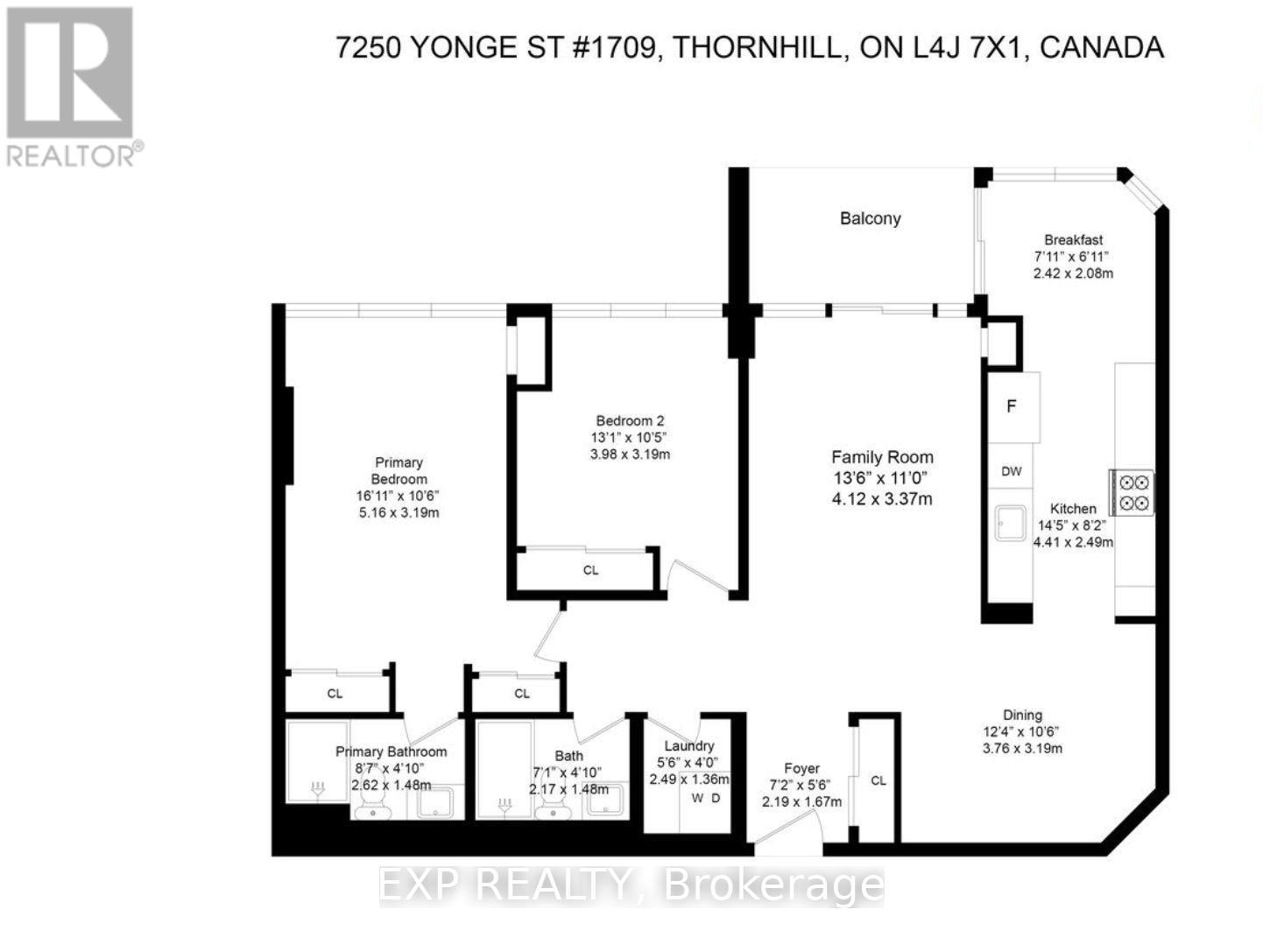 1709 - 7250 Yonge Street, Vaughan (Crestwood-Springfarm-Yorkhill), Ontario  L4J 7X1 - Photo 27 - N13570710