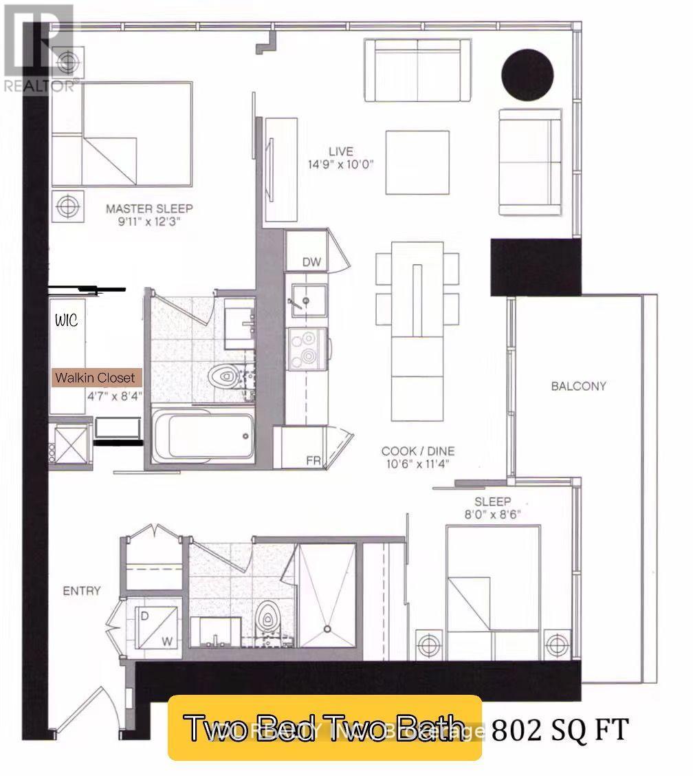 4110 - 5 St Joseph Street, Toronto, Ontario M4Y 1Z3 - Photo 2 - C13571880