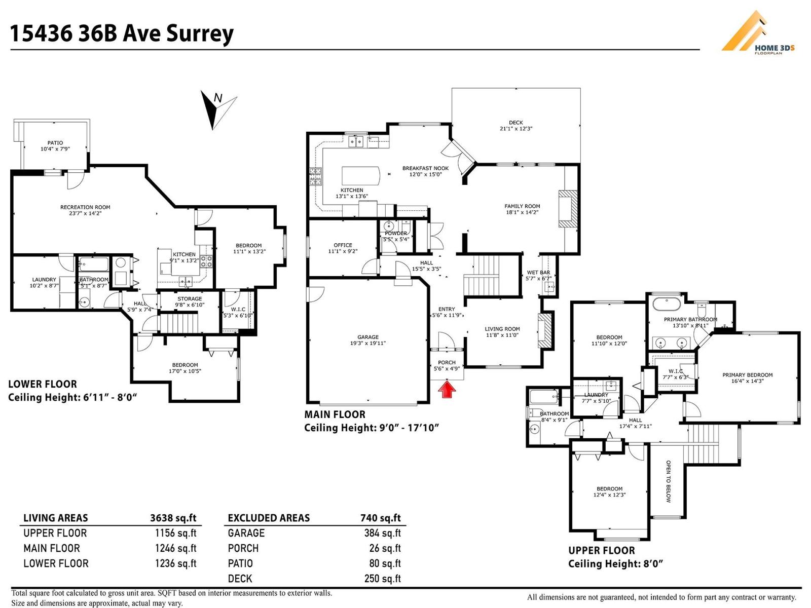 15436 36b Avenue, Surrey, British Columbia  V3Z 0H3 - Photo 3 - R3146949