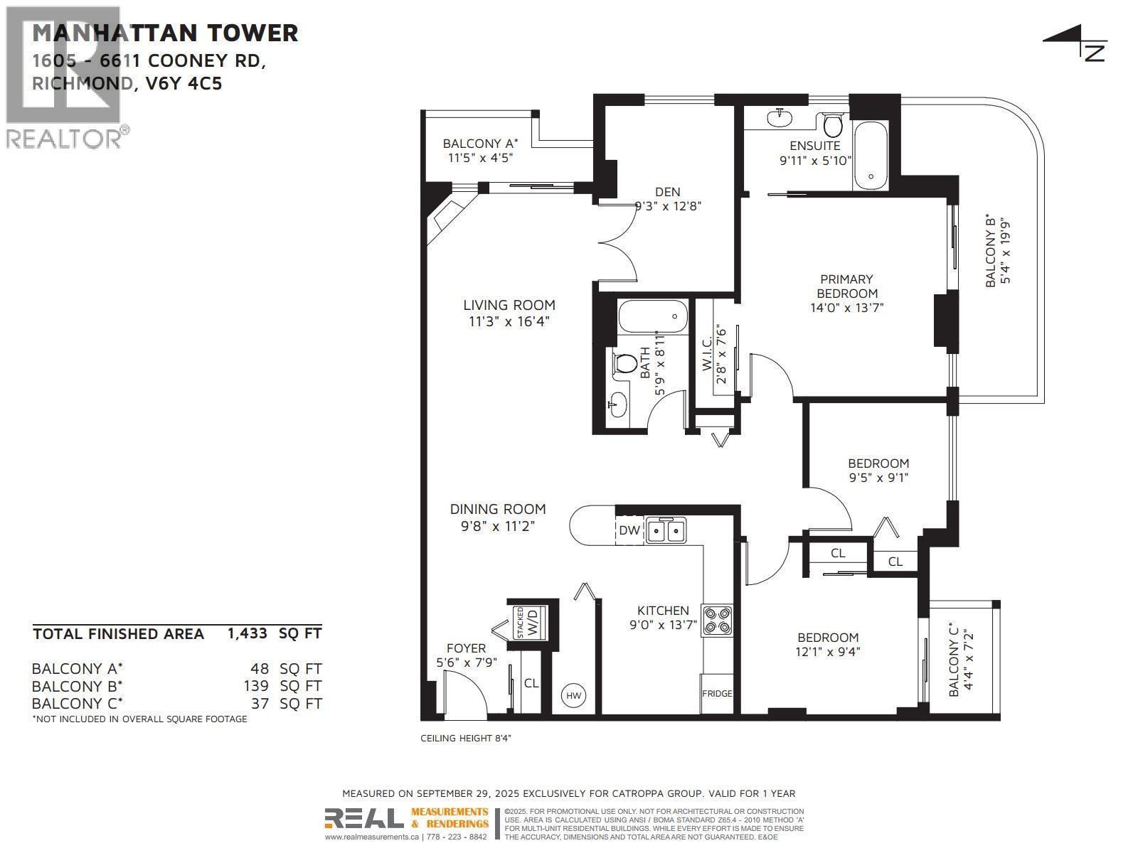 1605 6611 Cooney Road, Richmond, British Columbia  V6Y 4C5 - Photo 25 - R3146995