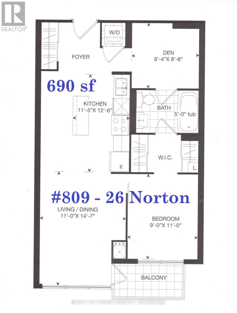 809 - 26 Norton Avenue, Toronto, Ontario M2N 0H6 - Photo 4 - C13573612