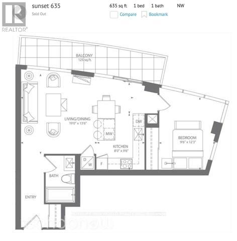 1607 - 59 Annie Craig Drive, Toronto (Mimico), Ontario  M8V 0C4 - Photo 3 - W13574600