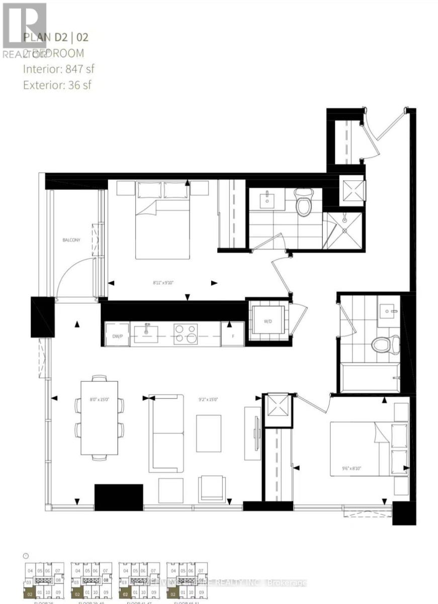 3302 - 609 Sherbourne Street, Toronto, Ontario  M4X 1K7 - Photo 7 - C13579082