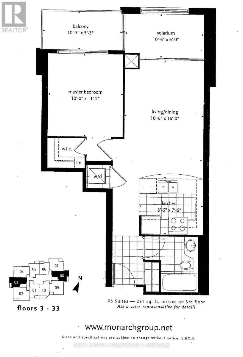 1808 - 60 Brian Harrison Way, Toronto, Ontario  M1P 5J5 - Photo 15 - E13579182