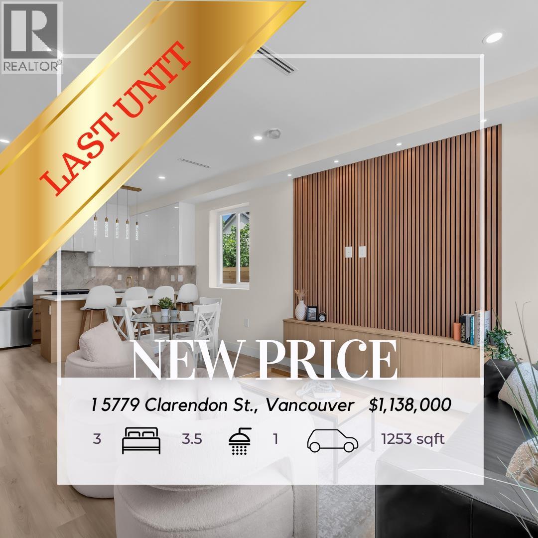 1 5779 CLARENDON STREET, Vancouver