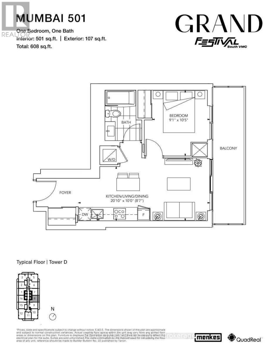 3908 - 28 Interchange Way, Vaughan, Ontario L4K 0P8 - Photo 11 - N13582192