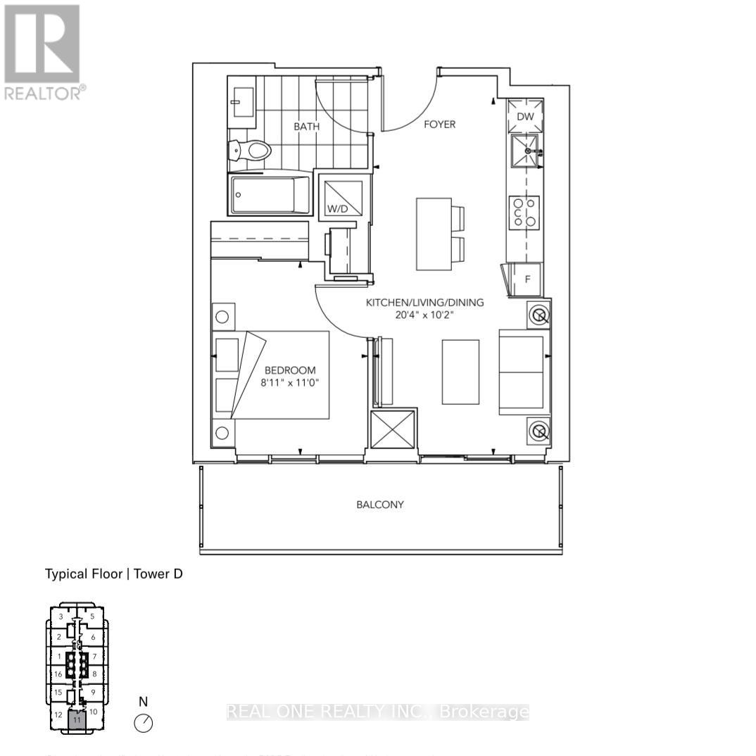 3611 - 28 Interchange Way, Vaughan, Ontario L4K 0P8 - Photo 11 - N13582196