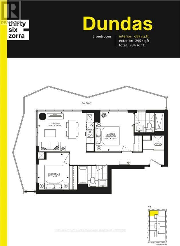 3203 - 36 ZORRA STREET STREET