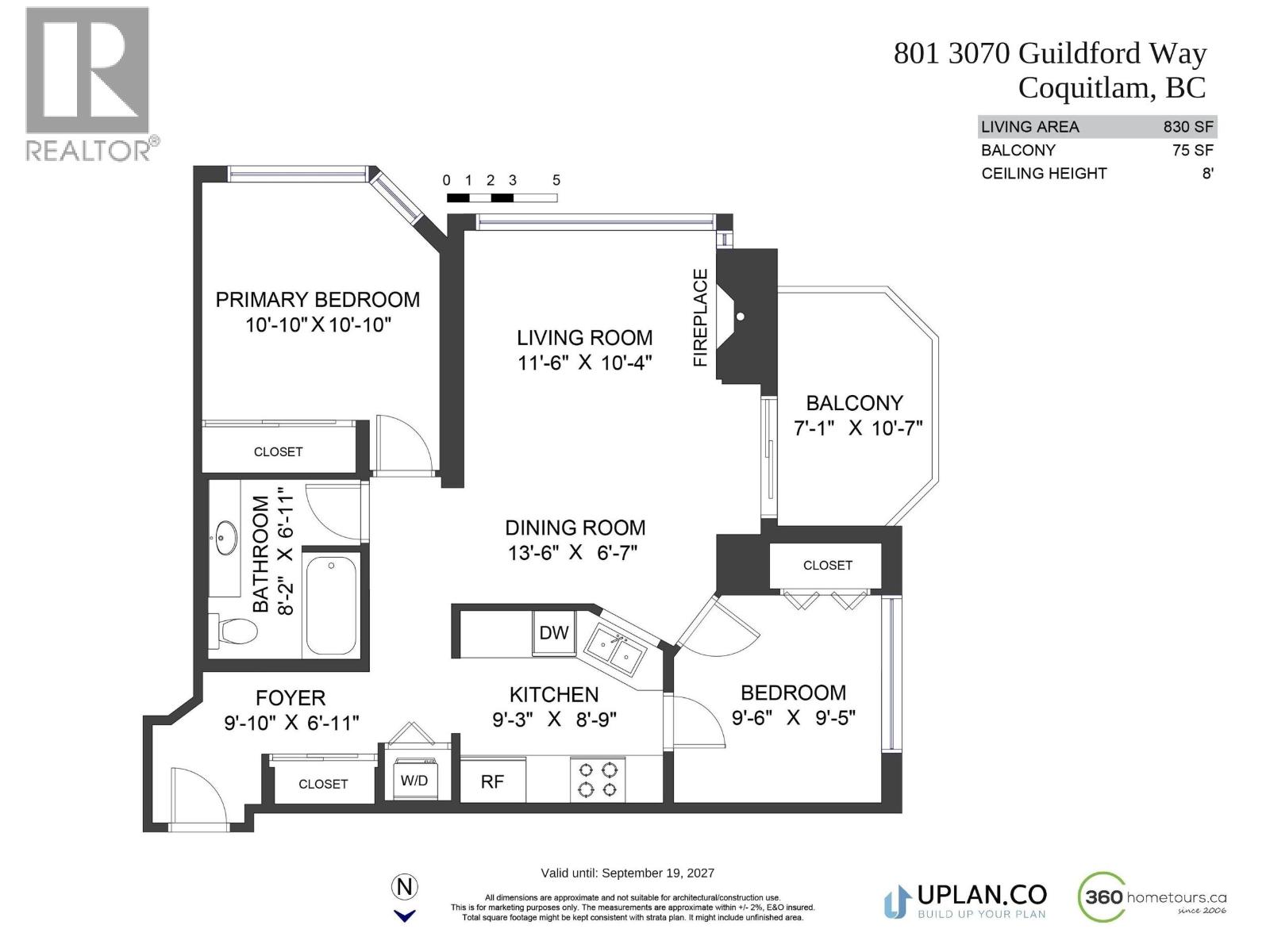801 3070 Guildford Way, Coquitlam, British Columbia V3B 7R8 - Photo 29 - R3147952