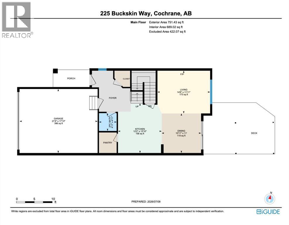 225 Buckskin Way, Cochrane, Alberta  T4C 2R7 - Photo 48 - A2329384