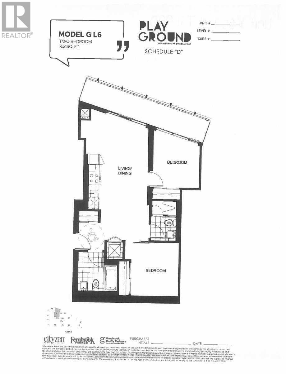 2507 - 50 Ordnance Street, Toronto, Ontario  M6K 1A2 - Photo 3 - C13586016